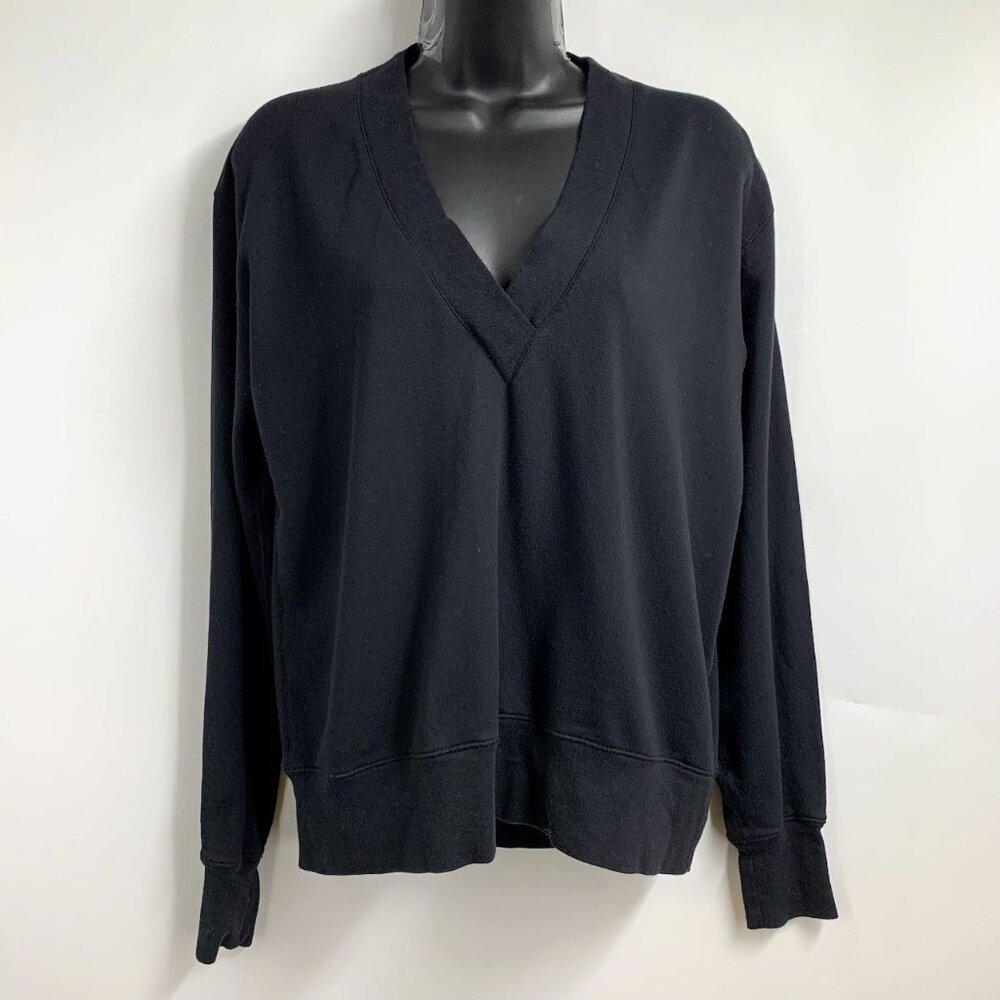 Rag & Bone Women's V Neck Long Sleeve Stretch Tight Knit Sweater Size XXS